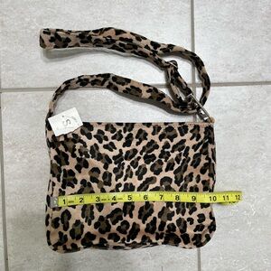 Leopard Print Crossbody Bag NWT